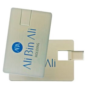 clé usb PVC argenté