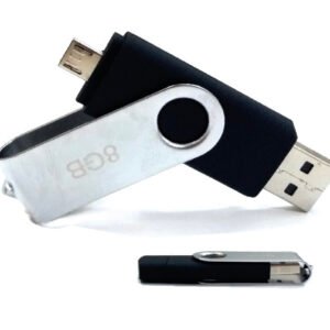 clé usb en gomme métal