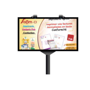 affiche publicitaire 12m2