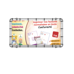 bâche publicitaire